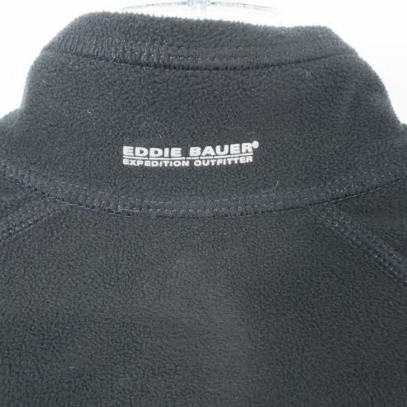 Eddie Bauer First Ascent Full Zip Lightweight Fleece Jacket Womens Medium Black - Picture 12 of 16